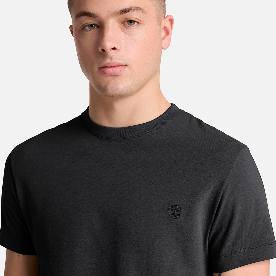 TIMBERLAND DUNSTAN RIVER SHORT-SLEEVE TEE TBC0YHBU001-001 Μαύρο