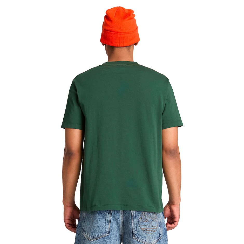 TIMBERLAND ESTABLISHED 1972 SHORT-SLEEVE TBC0YHBR398-398 Χακί