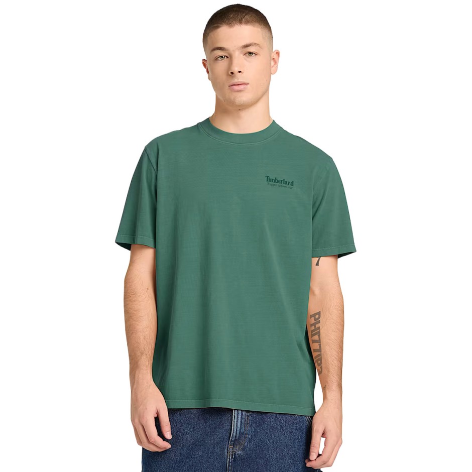 Men's T-Shirt Pine - Timberland Rugged Active Gear Graphic
