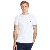 TIMBERLAND DUNSTAN RIVER SHORT SLEEVE TEE TB0A2BPR100-100 White Image 