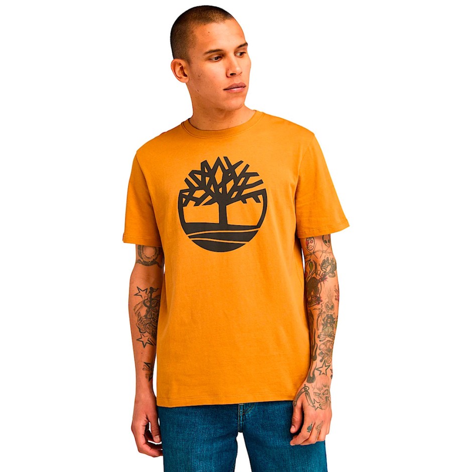 TIMBERLAND KENNEBEC RIVER ΤΕΕ TB0A2C2RP47-P47 Mustard