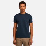 TIMBERLAND DUNSTAN RIVER SHORT SLEEVE TEE TB0A2BPRZ02-Z02 Blue Image 