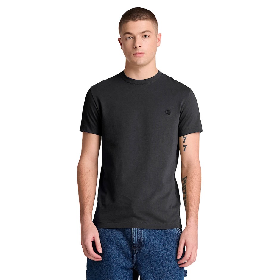 TIMBERLAND DUNSTAN RIVER SHORT-SLEEVE TEE TBC0YHBU001-001 Μαύρο