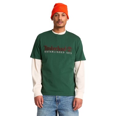 TIMBERLAND ESTABLISHED 1972 SHORT-SLEEVE TBC0YHBR398-398 Χακί