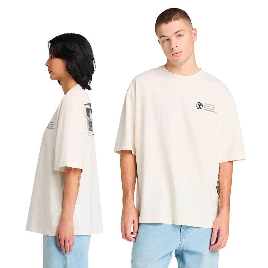Unisex T-Shirt White - Timberland Archive Boot