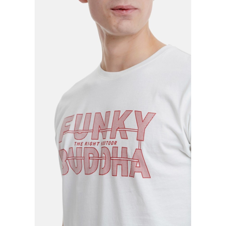 FUNKY BUDDHA FBM00109104-OFF WHITE White