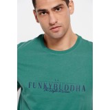 FUNKY BUDDHA FBM007-023-04-PALM LEAF Green Image 1
