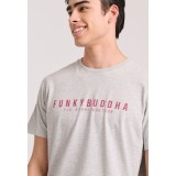 FUNKY BUDDHA FBM009-010-04-LT GREY MEL Γκρί Εικόνα 1