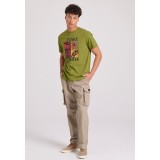 FUNKY BUDDHA FBM009-064-04-MOSS GREEN Green Image 1