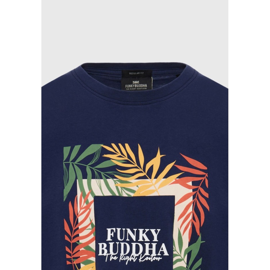 FUNKY BUDDHA FBM009-068-04-NAVY Μπλε