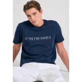 FUNKY BUDDHA FBM011-015-04-NAVY Blue Image 1