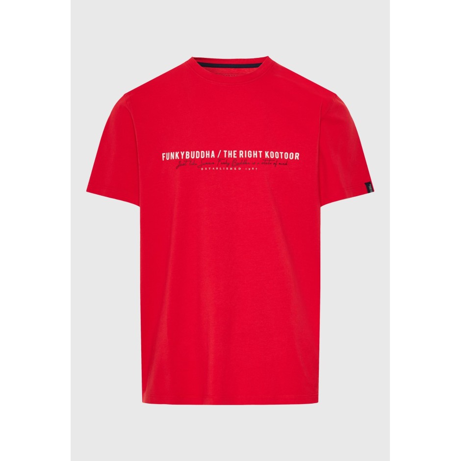 FUNKY BUDDHA FBM011-016-04-TRUE RED Κόκκινο