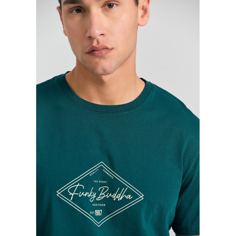 FUNKY BUDDHA FBM011-021-04-DARK SEA Green