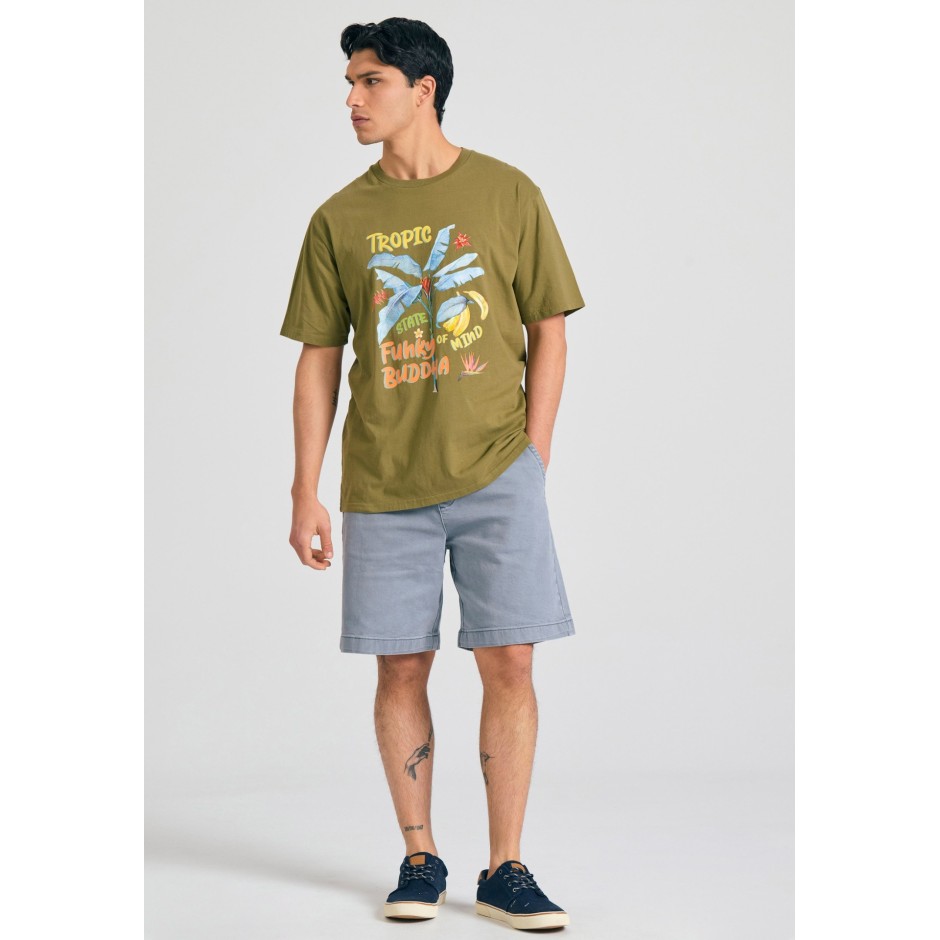 FUNKY BUDDHA FBM011-056-04-OLIVE ΛΑΔΙ