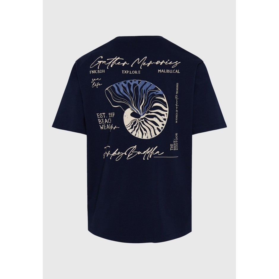FUNKY BUDDHA FBM011-074-04-NAVY Μπλε
