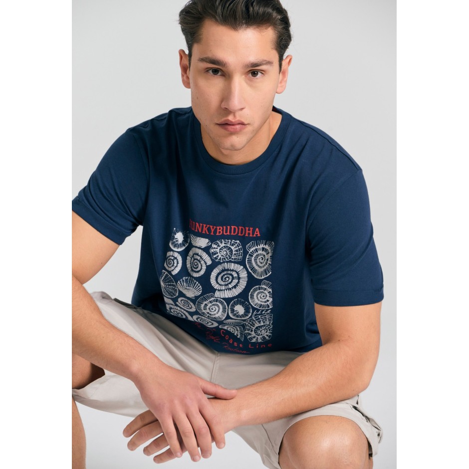 FUNKY BUDDHA FBM011-075-04-NAVY Μπλε