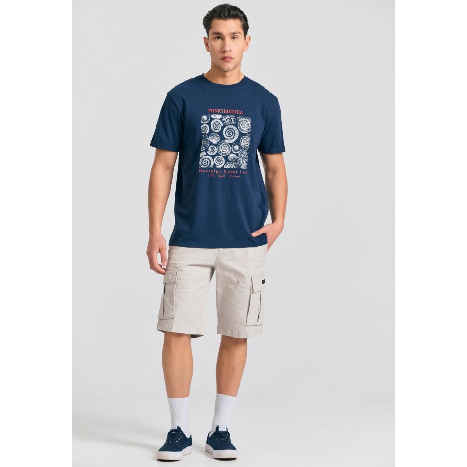 FUNKY BUDDHA FBM011-075-04-NAVY Μπλε
