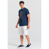 FUNKY BUDDHA FBM011-077-04-NAVY Μπλε Εικόνα 3