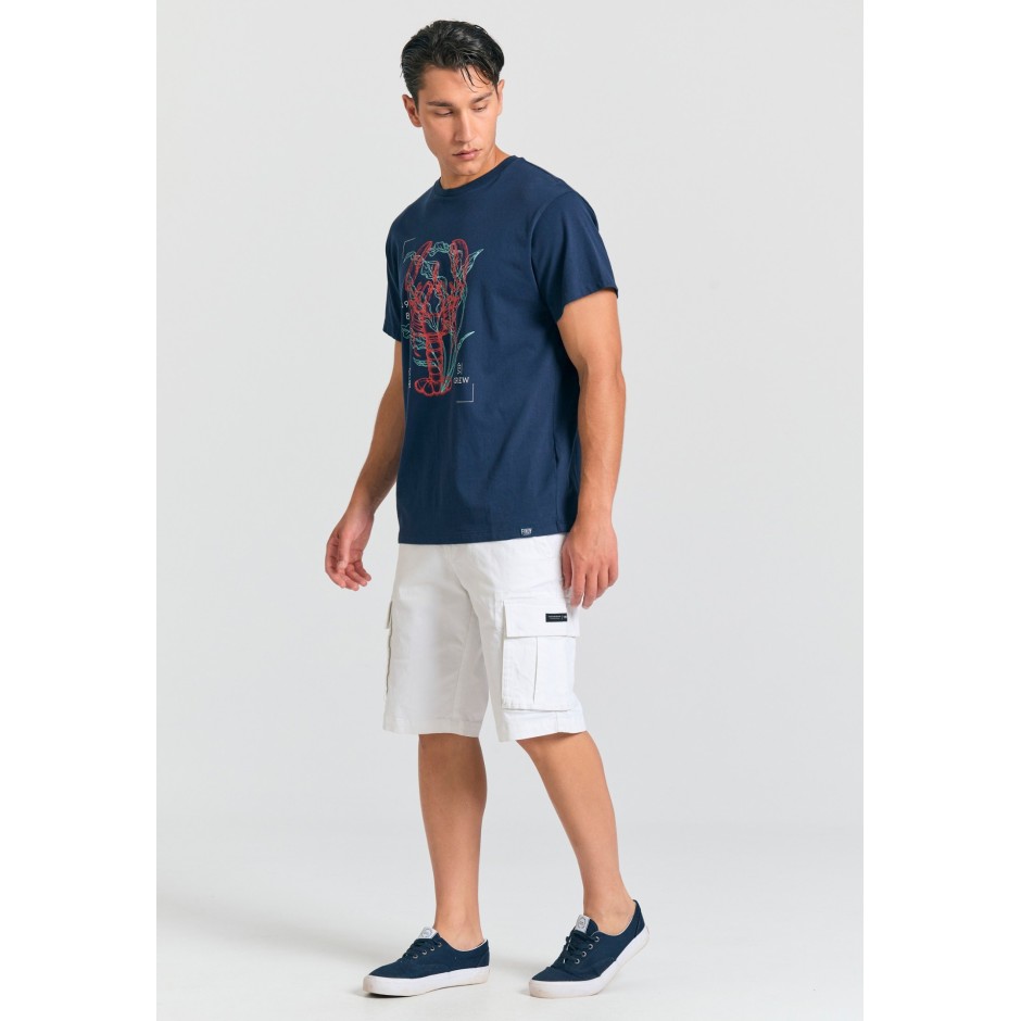 FUNKY BUDDHA FBM011-077-04-NAVY Μπλε