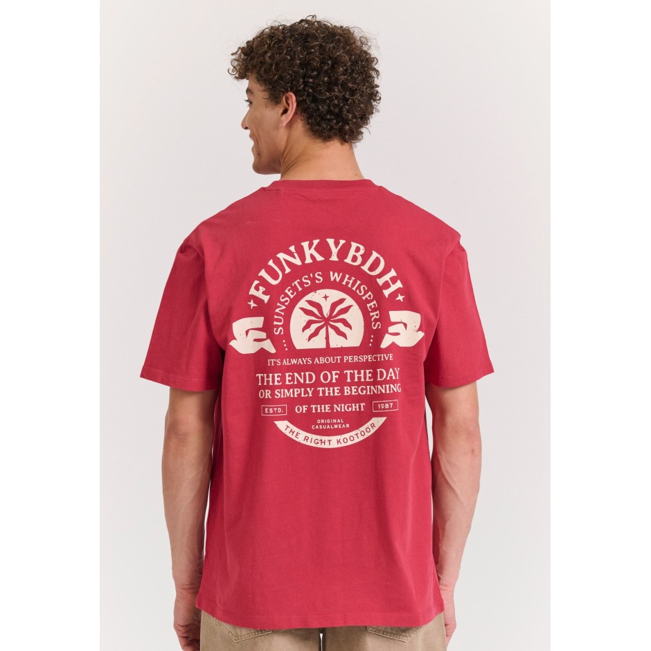FUNKY BUDDHA FBM011-091-04-EARTH RED Μπορντό