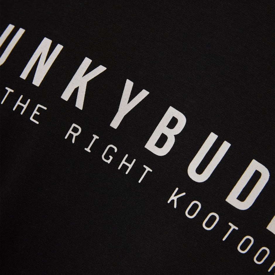 Ανδρική Κοντομάνικη Μπλούζα Μαύρη - Funky Buddha
