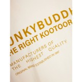 Ανδρική Κοντομάνικη Μπλούζα Εκρού - Funky Buddha  Εικόνα 1