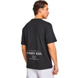 Ανδρική Κοντομάνικη Μπλούζα Μαύρη - Funky Buddha Εικόνα 0