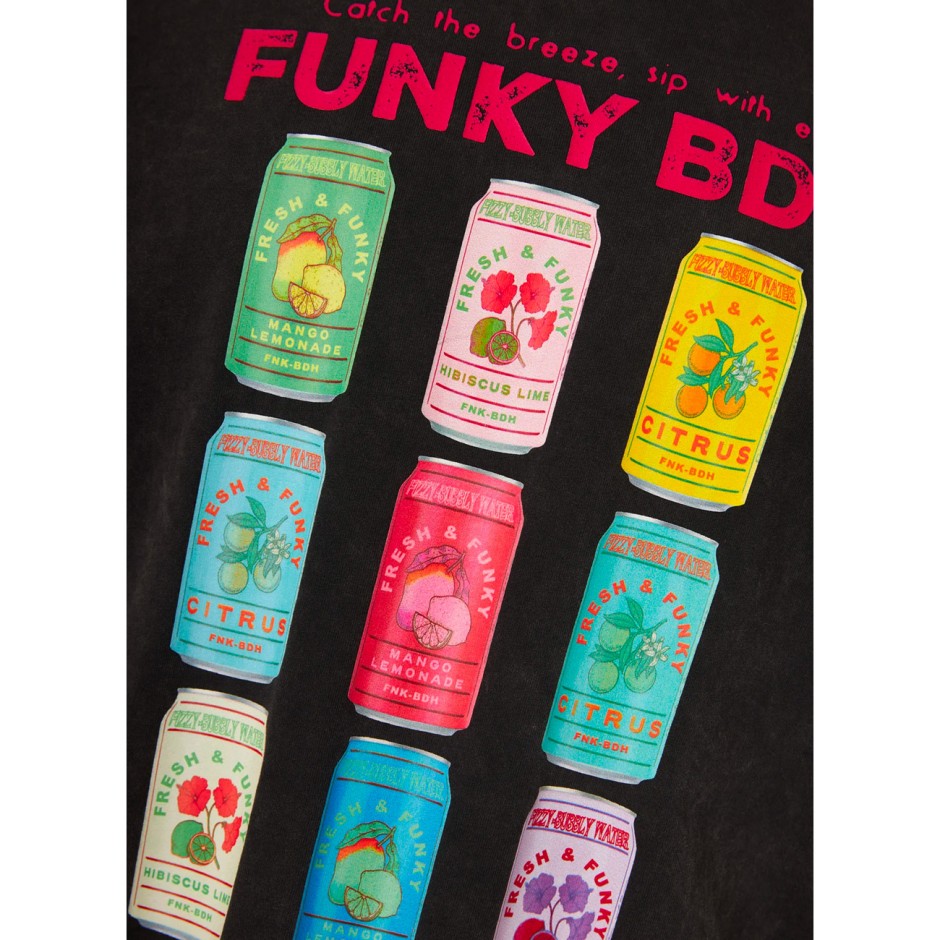 Men's T-Shirt Black - Funky Buddha
