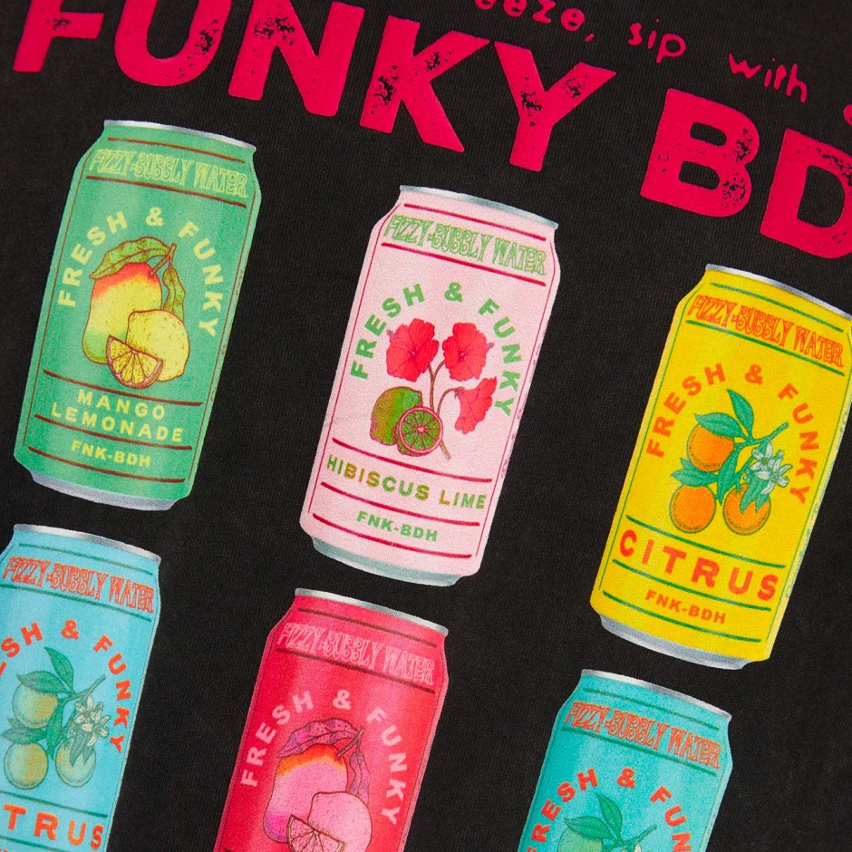Men's T-Shirt Black - Funky Buddha