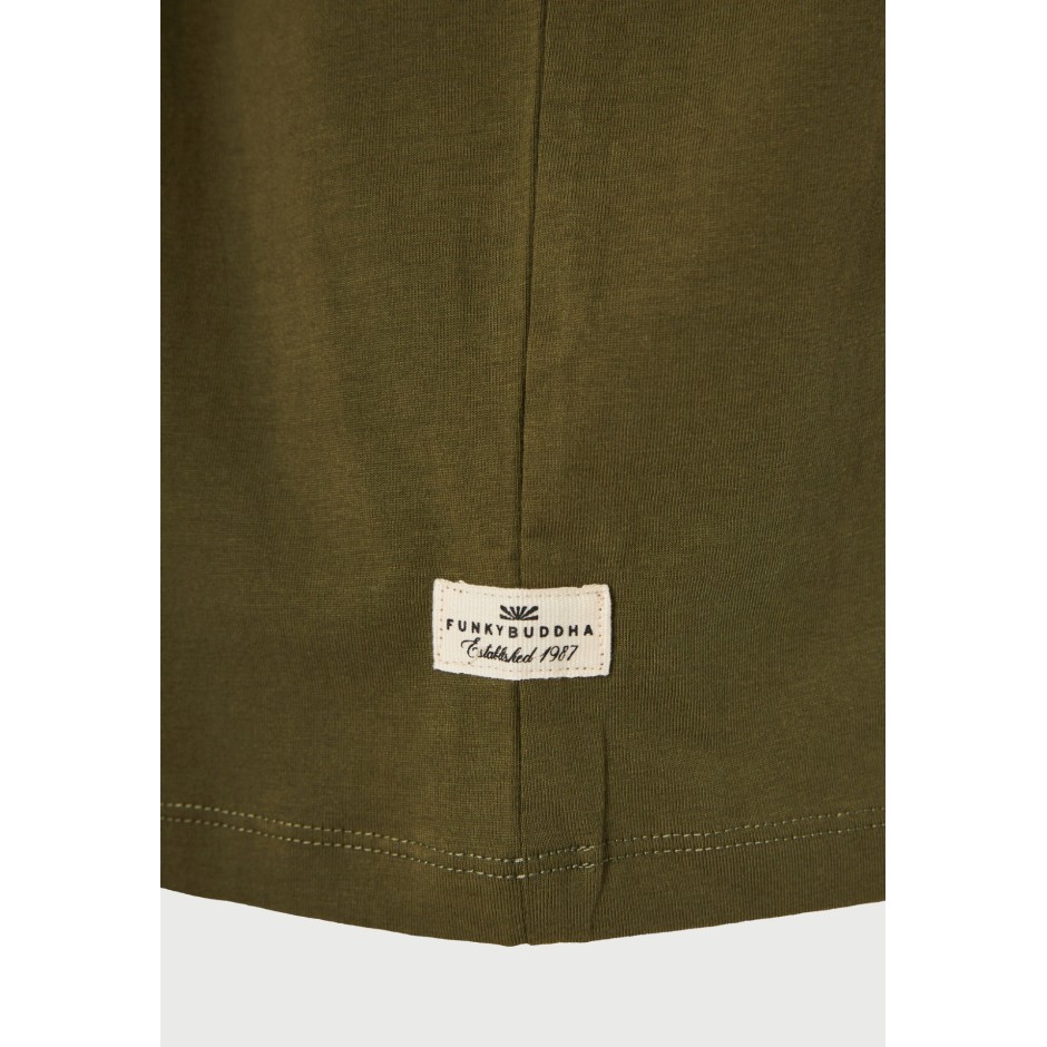 FUNKY BUDDHA  FBM013-003-04-KHAKI Κhaki