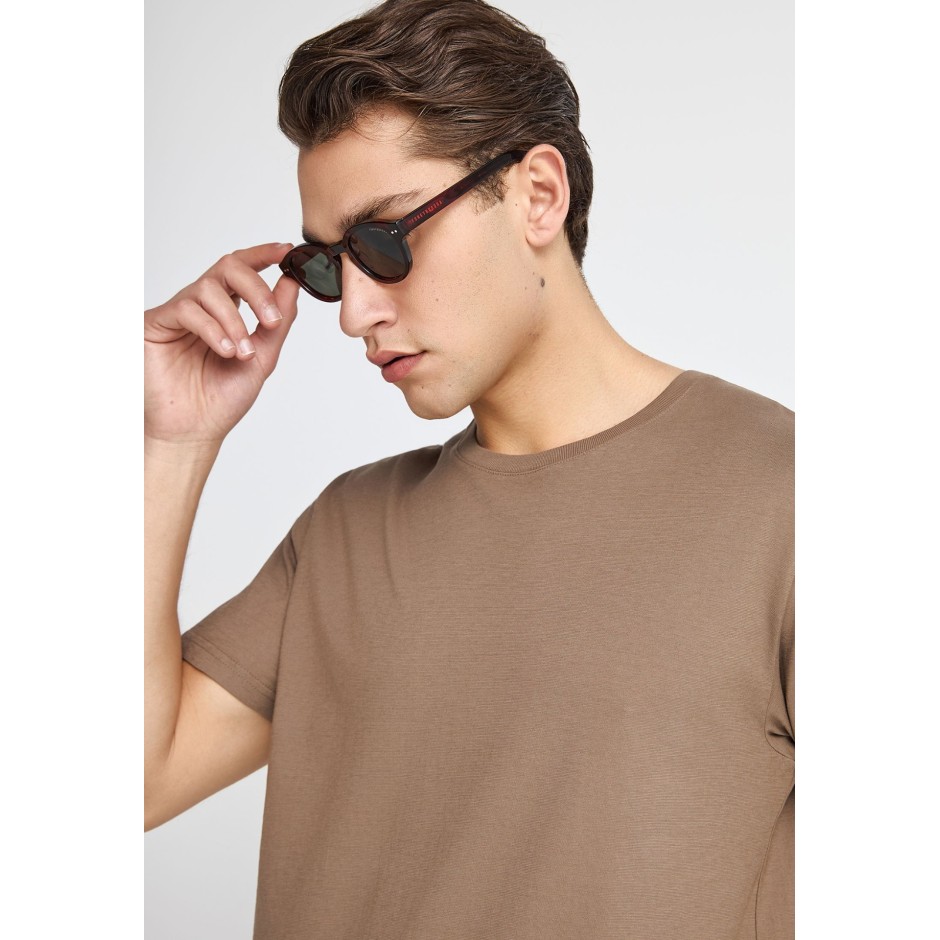FUNKY BUDDHA  FBM013-010-04-WOOD Καφέ