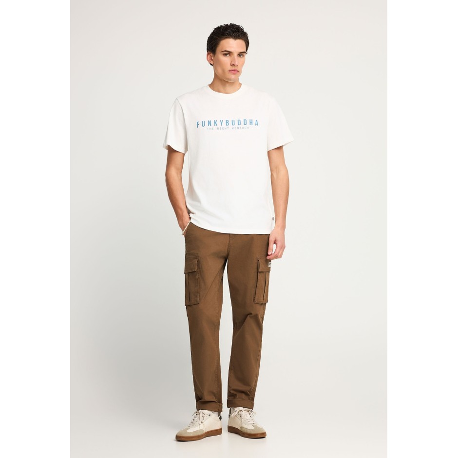 FUNKY BUDDHA  FBM013-011-04-OFF WHITE Εκρού