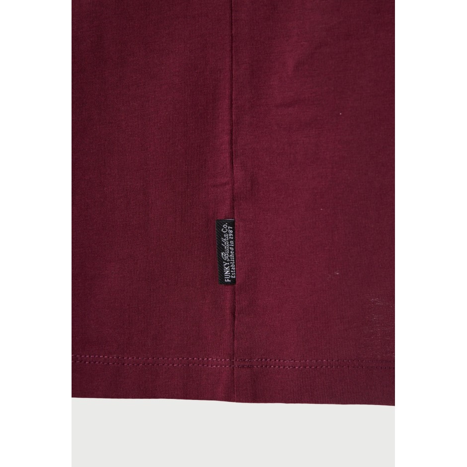 FUNKY BUDDHA  FBM013-017-04-BURGUNDY Μπορντό