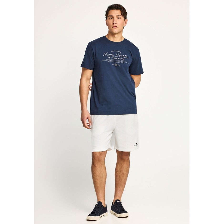FUNKY BUDDHA  FBM013-024-04-NAVY Μπλέ