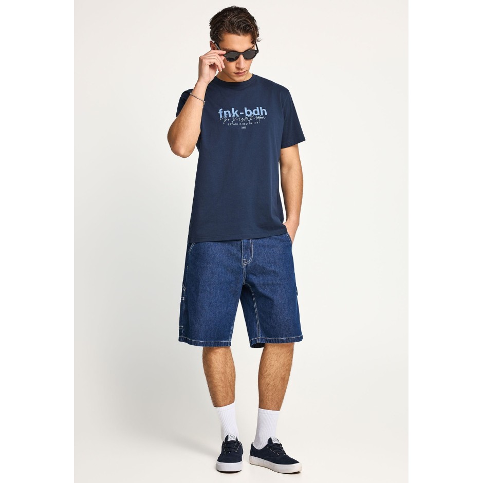 FUNKY BUDDHA  FBM013-036-04-NAVY Μπλέ