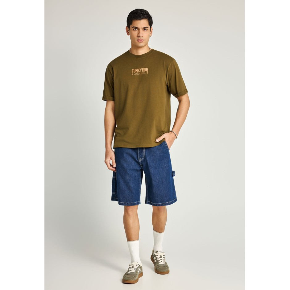 FUNKY BUDDHA  FBM013-051-04-DUSTY OLIVE ΛΑΔΙ
