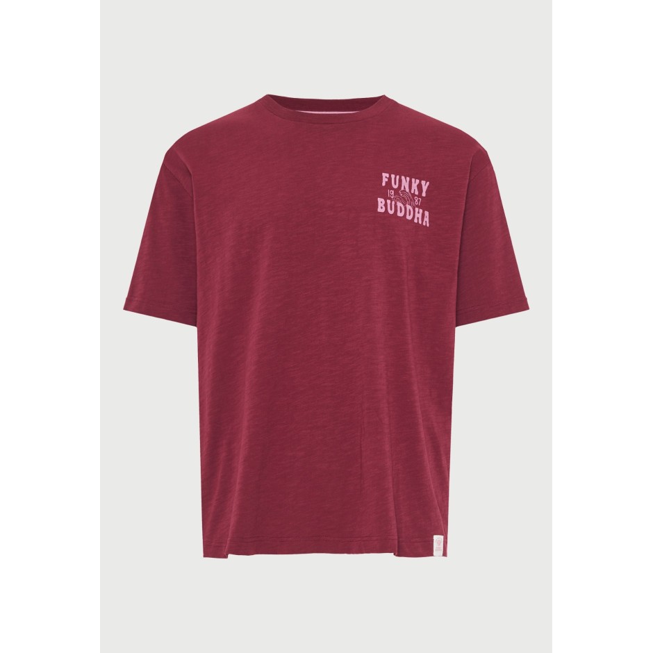 FUNKY BUDDHA  FBM013-062-04-BURGUNDY Μπορντό