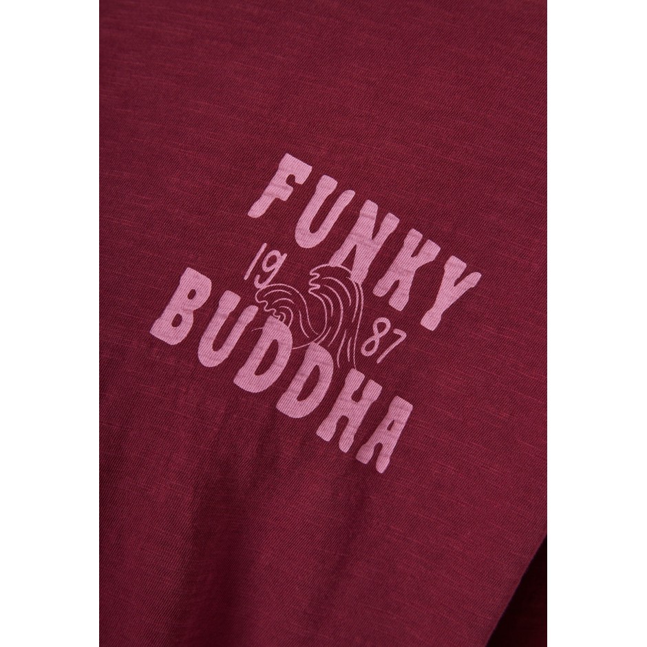FUNKY BUDDHA  FBM013-062-04-BURGUNDY Μπορντό