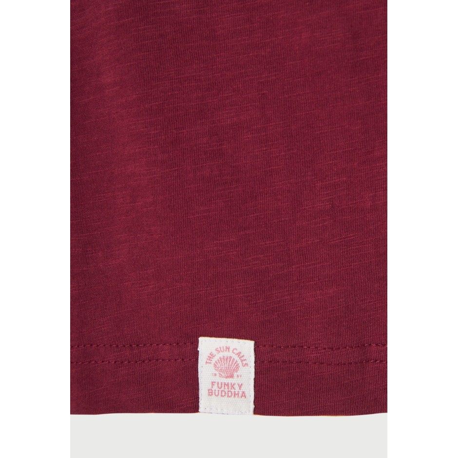 FUNKY BUDDHA  FBM013-062-04-BURGUNDY Μπορντό