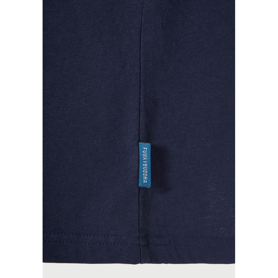 FUNKY BUDDHA  FBM013-074-04-NAVY Μπλέ