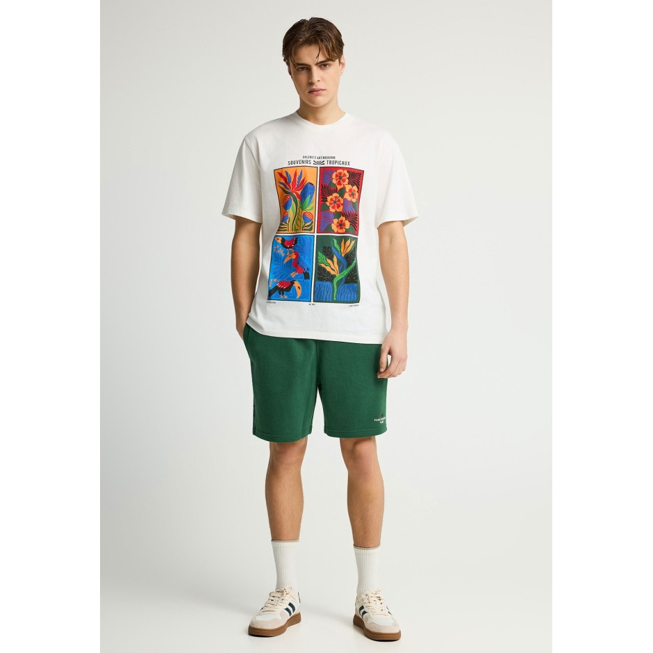 FUNKY BUDDHA  FBM013-080-04-OFF WHITE Εκρού
