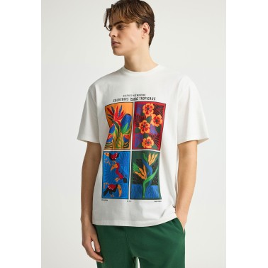 FUNKY BUDDHA  FBM013-080-04-OFF WHITE Εκρού