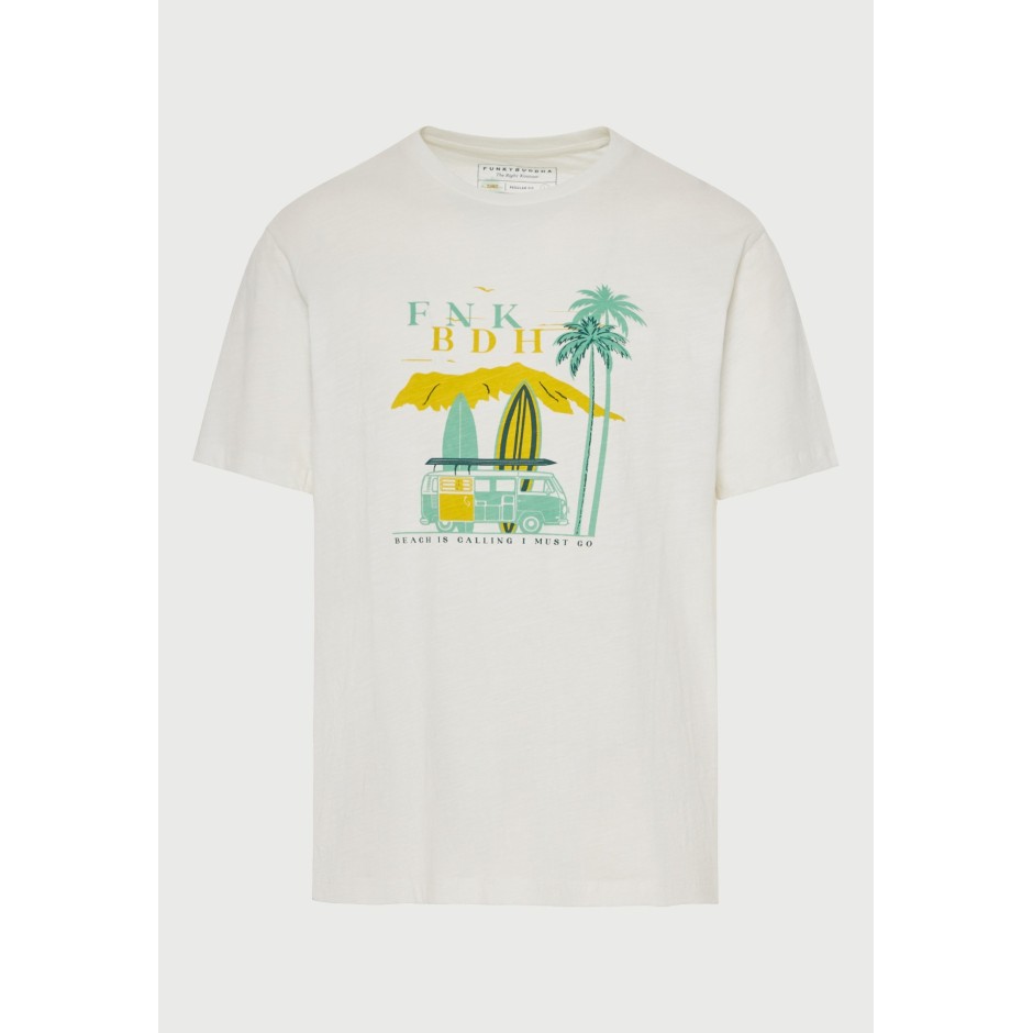 FUNKY BUDDHA  FBM013-091-04-OFF WHITE Εκρού