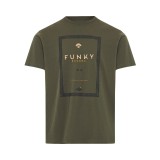 Men's T-Shirt Khaki - Funky Buddha Image 