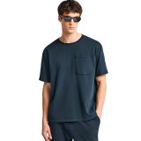 Ανδρική Κοντομάνικη Μπλούζα Μαύρη - Funky Buddha The Essentials Εικόνα 