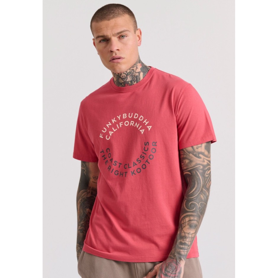 FUNKY BUDDHA FBM009-089-04-EARTH RED Red