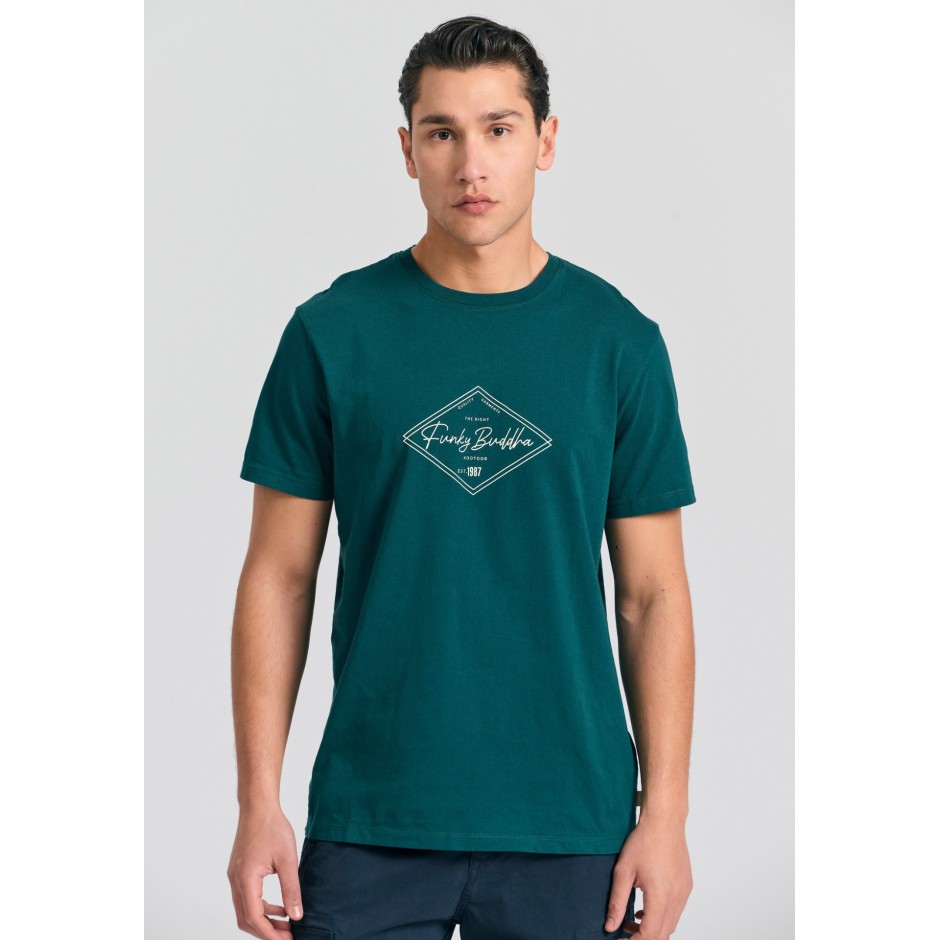 FUNKY BUDDHA FBM011-021-04-DARK SEA Green