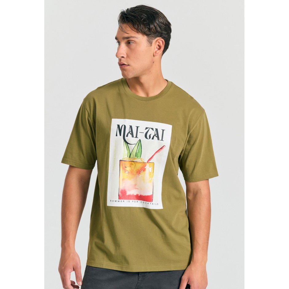 FUNKY BUDDHA FBM011-066-04-OLIVE ΛΑΔΙ
