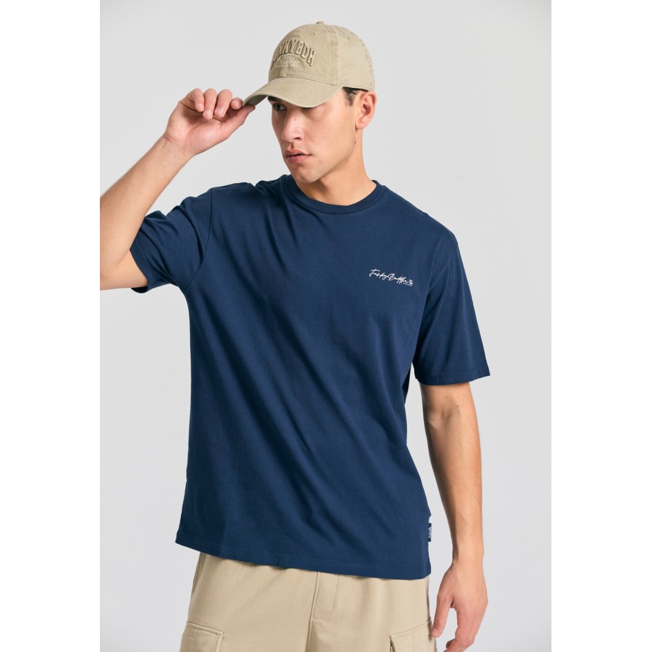 FUNKY BUDDHA FBM011-074-04-NAVY Μπλε