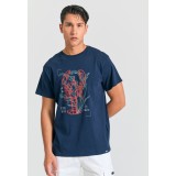 FUNKY BUDDHA FBM011-077-04-NAVY Μπλε Εικόνα 